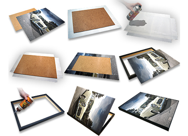 PhotoBox™ - Photo Floating Frames (30mm) White /Black
